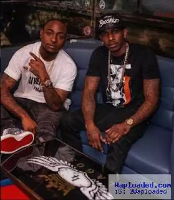 Photos: Davido Celebrates New $1M Sony Deal With Ex Girlfriend At Private Party